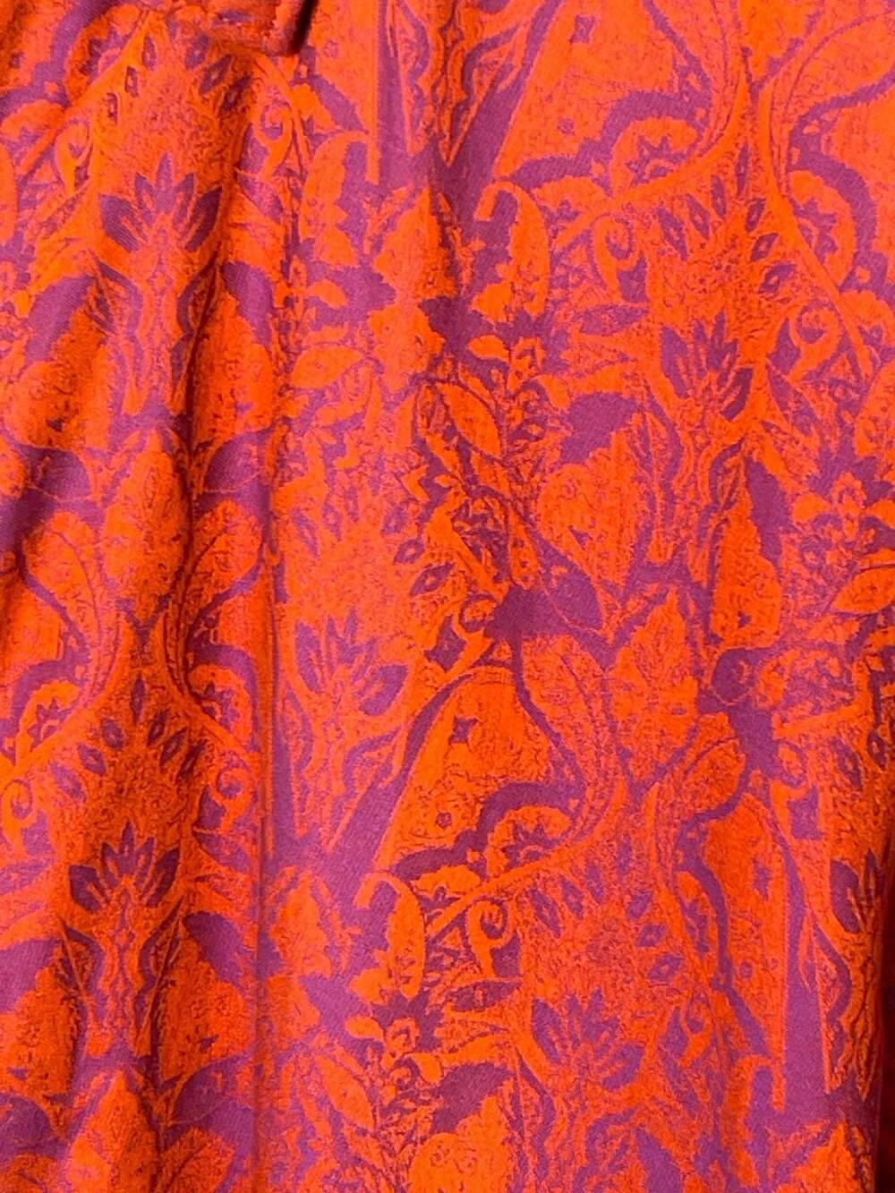 Robert Graham Knowledge Wisdom Truth Shirt Mens 2xl Coral Purple Floral LS - Picture 4 of 12